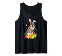 Bunny Sparrow Leopard Bow Tie Hunting Eggs Basket Coffee Tank Top