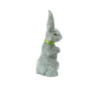 Bunny Statue - Glitter Foam Home Decoration with | Easter Bunny Outdoor | Party Lawn Outside Yard Porch Front Door Table Corner Indoor Offices Approx