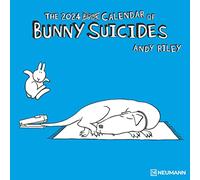 Bunny Suicides 2024 - Wand-Kalender - Broschüren-Kalender - 30x30 - 30x60 geöffnet - Cartoon