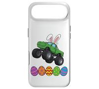 Bunny T-Rex Monster Truck Jumping Easter Eggs Toddler Kid Case for iPhone Air