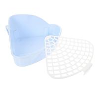 Bunny Toilet Plastic Potty Trainer Double Hook Fixed Blue Pp
