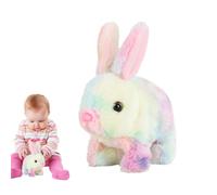 Bunny Toys, Bunny Plush, Cute Cartoon Plush Animal, Toddler Learning Activities, Electronic Animal Toys with Sounds for Early Education