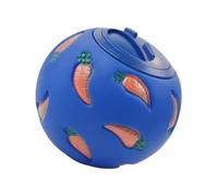 Bunny Treat Ball - Interactive Food Spending Toy | Small Animal Puzzle | Foraging Activity Ball, Mental Stimulation, Enriching Toy for Hedgehogs, Rabbits, Guinea Pigs and a