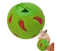 Bunny Treat Ball - Slow Feeder Puzzle Toy |Interactive Food Puzzle Ball For Small Animals | Boredom Buster Forage Toy For Bunnies, Hamsters, Rabbits, Enrichment Play, Feeding Training, Indoor Pet