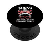 BUNNY Valentine Quote For Loving Grandma With Cute Bow PopSockets Adhesive PopGrip