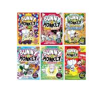 Bunny vs Monkey 6-Book Collection Set by Jamie Smart Including World Book Day 2026 (Bunny Bonanza, The Whopping World of Puzzles, Total Chaos and MORE!) | Paperback