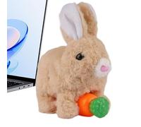 Bunny Walking Toys - Educational and Interactive Robotic Plush Rabbit with a Trembling Mouth - Walking Rabbit - For Boys Girls Birthday Christmas New Year Easter Parties Ideas