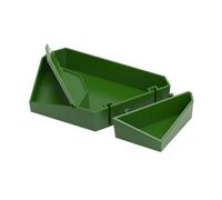 Bunny Water Bowl, Multi-Functional Detachable Lizard Food Dish, Portable Animal Drinking Bowl, Feeding Supplies for Pets, Ideal for Rabbits, Hamsters, and Reptiles, 12.6 x 6.2 x 2.4 cm