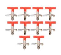 Bunny Water Dispenser - 10 Piece Metal Nipple System For Automatic Hydration, Leak-Proof With T-Junction Pipe, Small Animal Hardware, Feed Kit For Rabbits, Chinchillas And Ferrets