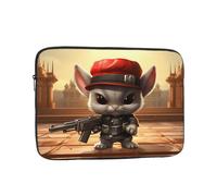 Bunny With Gun Laptop Inner Bag 12 Inch Laptop Sleeve Case For Laptop Briefcase Carrying Bag Pouch Skin Cover