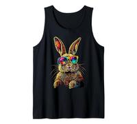 Bunny with Sunglasses Rabbit Brown Hare Cute Bunnies Tank Top