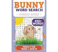Bunny Word Search Puzzle Book: Bunny Word Search Puzzle Book: Word Searches with Easy to Read Print about rabbits, bunny breeds, rabbit facts and More ... Gift for Vacations, Holidays and Free Times