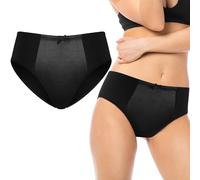 Bunnycool Tucking Gaff Briefer for Transgender Panties Ultra Fit Smooth Hidden Shaping Panties for Those Who Tuck, Black, M
