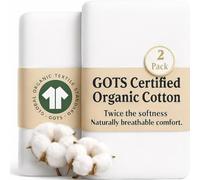 Bunnyjik Organic Next To Me Crib Sheets - Gots Certified Thickest & Softest GOTS Organic Cotton 200GSM - Bedside Sleeper Sheet 51x85 / 50x90 Next2me Cozee Bedside Crib Fitted Mattress Sheets