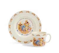 Bunnykins Christening 2P Set Plate/Mug