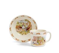 Bunnykins Set: Cereal Bowl and 1 Handled Hug-a-Mug