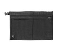 Bunse 4 Pocket Market Trader Money Belt | Denim Trader Belt | Money Apron | Traders Adjustable Waist Strap Anti-Theft Wallet Apron Pouch for Restaurants Festivals Fetes & Sports Clubs (Black, Qty 1)