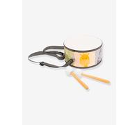 small foot Colourful Wilderness Drum with Animal Motifs and Wooden Drum Mallets for Children from 3 Years, 11952