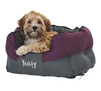 (Purple, Small) Dog & Cat Anti Anxiety Sofa Bed, Machine Washable