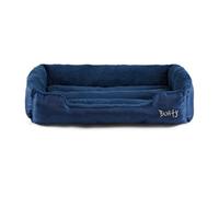 Bunty Deluxe Dog Bed - Fluffy Fleece Lining, Comfortable And Soft, Non-Slip Bottom, Washable - X-Large Blue