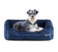 Bunty Deluxe Large Soft Dog Bed - Blue