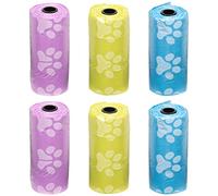 Bunty Dog Pet Puppy Poo Poop Waste Toilet Strong Large Bags Roll 6, 12,24,48,96-6 ROLLS