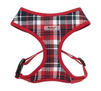 Bunty Large No Pull Dog Harness - Soft, Breathable, Durable, Adjustable Vest Harnesses, Lightweight, Anti Pull - Large, Tartan