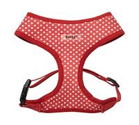 Bunty Large No Pull Dog Harness - Soft, Breathable, Durable, Adjustable Vest Harnesses, Lightweight, Anti Pull - Large, Polka-Dot