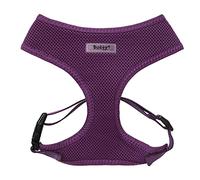 Bunty Medium No Pull Dog Harness - Soft, Breathable, Durable, Adjustable Vest Harnesses, Lightweight, Anti Pull - Medium, Purple