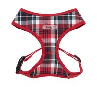 Bunty No Pull Dog Harness Medium - Soft, Breathable, Durable and Adjustable Dog, Cat and Puppy Vest Harnesses, Lightweight Anti Pull Dog Harness - Tartan, Back D-Ring, Medium Dogs