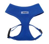 Bunty No Pull Dog Harness - Soft, Breathable, Durable And Adjustable, Lightweight Anti Pull Dog Harness - Blue, Medium