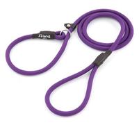 Bunty Nylon Slip Rope Lead - Strong Dog & Puppy Training Lead Leash, No Collar Required, Anti Pull - 120Cm, Purple, S/m/l/xl