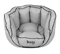 Bunty Oyster Bed - Capri Light Grey - Small