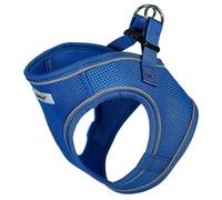 Bunty Reflective Dog Harness - Step-In Easy Fit, Lightweight, Breathable, Secure & Comfortable Fit - Blue Large 52Cm
