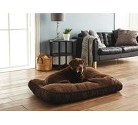 Bunty Snooze Soft Fur Fleece Dog Bed Pet Basket Mat Cushion Pillow Mattress