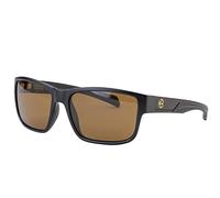 BUNVICK Polarized HD Genuine Glass Sunglasses for Men and Women, Italian Design, Anti-Glare,UV400,Corning True Glass Lenses(6201 Milan Brown)