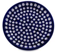 Bunzlauer keramik Plate - Flat Dinner Plate Diameter 24 cm - Dishwasher Safe, Robust & Durable, Decor 1311a