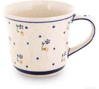 Bunzlauer keramik Very Large 500 ml Jumbo Coffee Mug/Tea Cup - Diameter 11 cm, Slightly Curved Silhouette, 10 cm High (Decor 111)