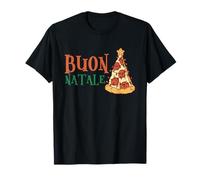 Buon Natale Christmas Italy Italian Pizza T-Shirt