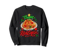 Buon Natale Christmas Spaghetti Foodies Italian Lover Family Sweatshirt