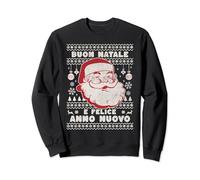 Buon Natale e felice Anno Nuovo Italian Ugly Christmas Sweatshirt