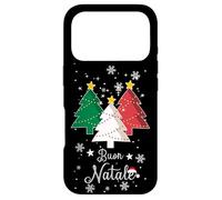 Buon Natale Italian Christmas Tree Xmas Case for iPhone 17 Pro