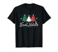 Buon Natale Italian Christmas Tree Xmas T-Shirt
