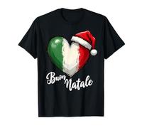 BUON Natale Italian Family Pasta Christmas Tree Xmas T-Shirt