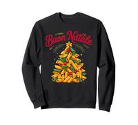 Buon Natale Italy Merry Christmas Italy Celebration Pasta Sweatshirt