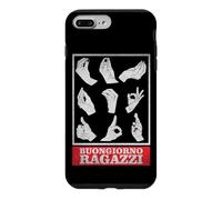 Buongiorno Ragazzi Funny Italian Hand Gestures Case for iPhone 7 Plus/8 Plus
