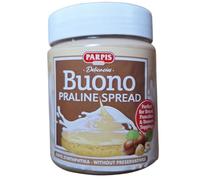 Buono Praline Spread Parpis perfect for Bread, Pancakes & dessert toppings - 1 Pack of 400g