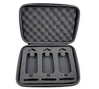 Buosha Fishing Case with Storage Pocket, Hard Shell, Double Spinner Wheel, Shoulder Strap and Handles, Unisex, EVA Material, Practical Fishing Bag