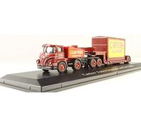 Buosha Foden Tow Truck and Trailer - 1:76 Scale Metal Model - Adult Collectors, History Enthusiasts