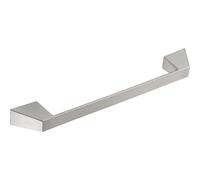Buosha OBF Grimme 72296046.18 Amund Kitchen Handle Width 208 mm Aluminium Stainless Steel Effect Matt Silver Hole Spacing 160 mm